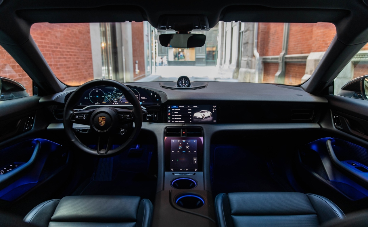 Rent a Porsche Taycan in New York with RealCar ᐈ Luxury Rental Service