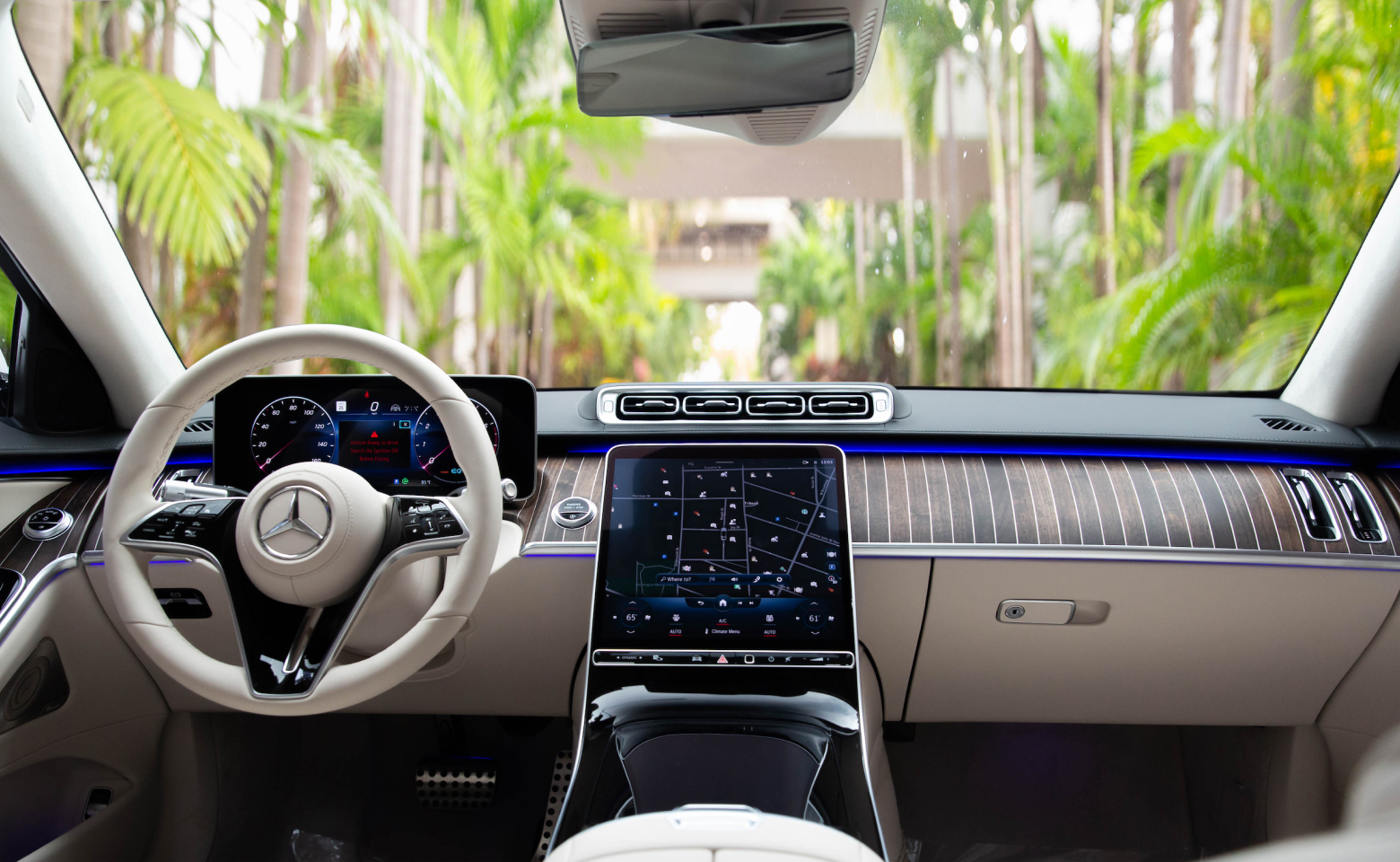 Premium Mercedes Benz S 500 rental Miami