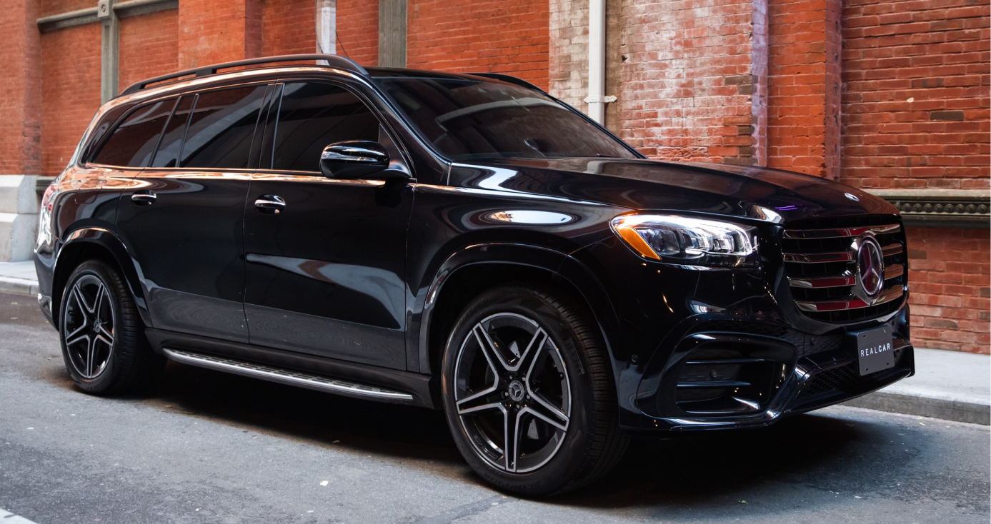 Black SUV rental
