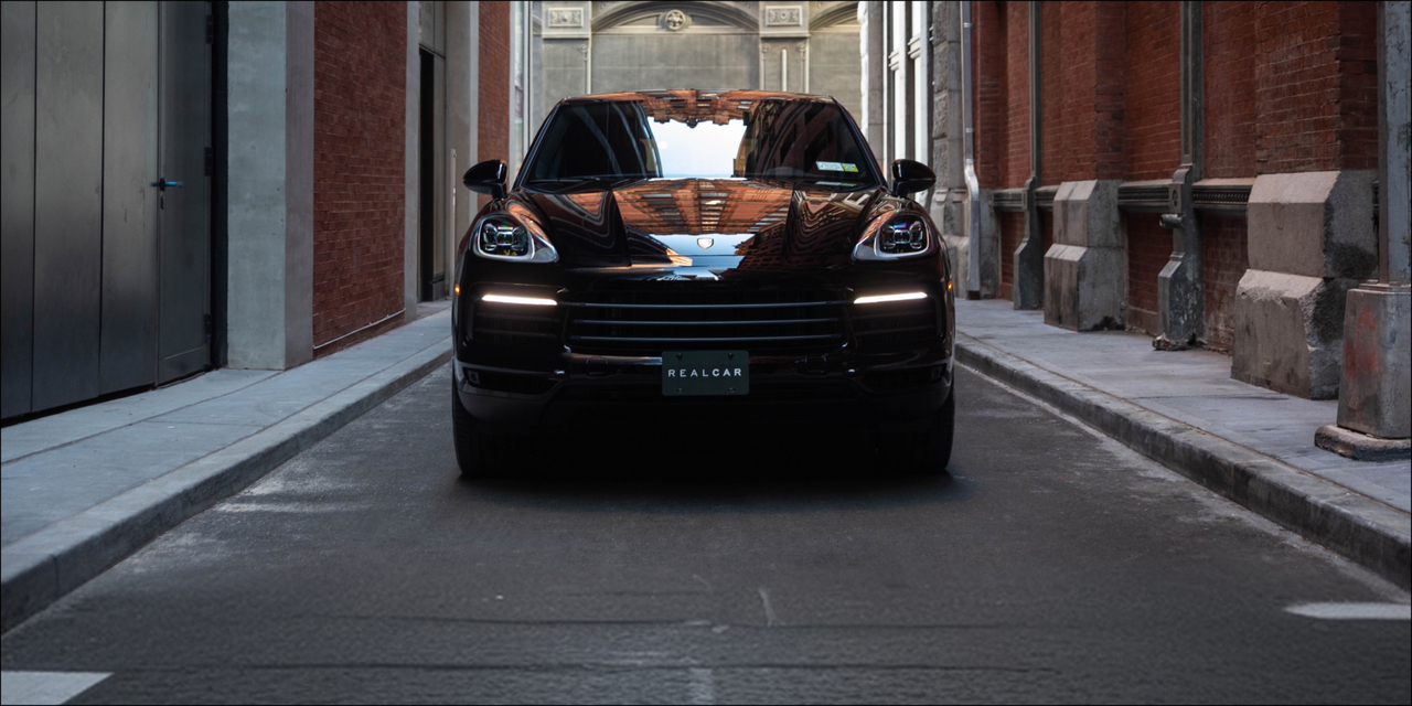 RealCar Porsche Cayenne for rental